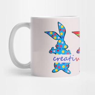 creative rabbit Mug